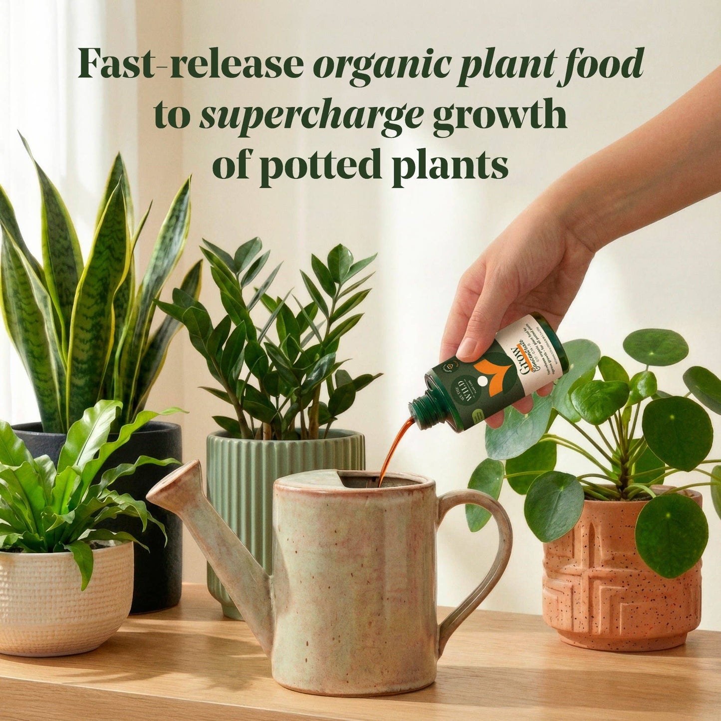 Grow Organic Plant Food Concentrate 8 oz