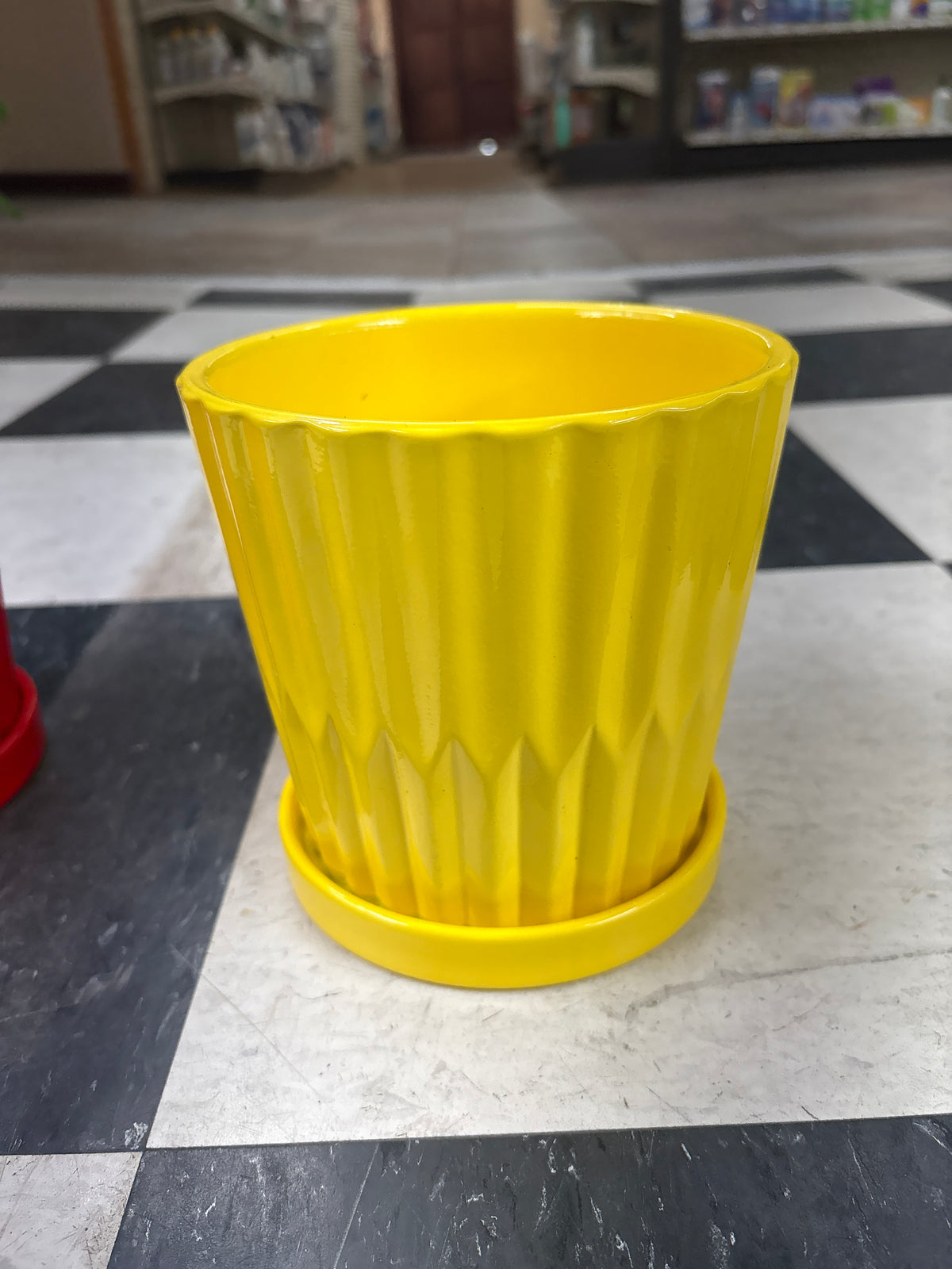 5" Ceramic Planter/Cover Pot