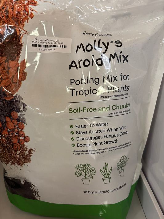Molly's Aroid Mix 10 Qt.