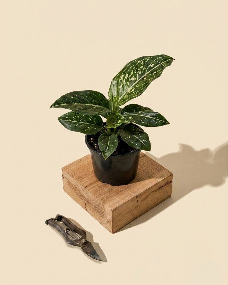 4" Aglaonema 'Spilt Milk'